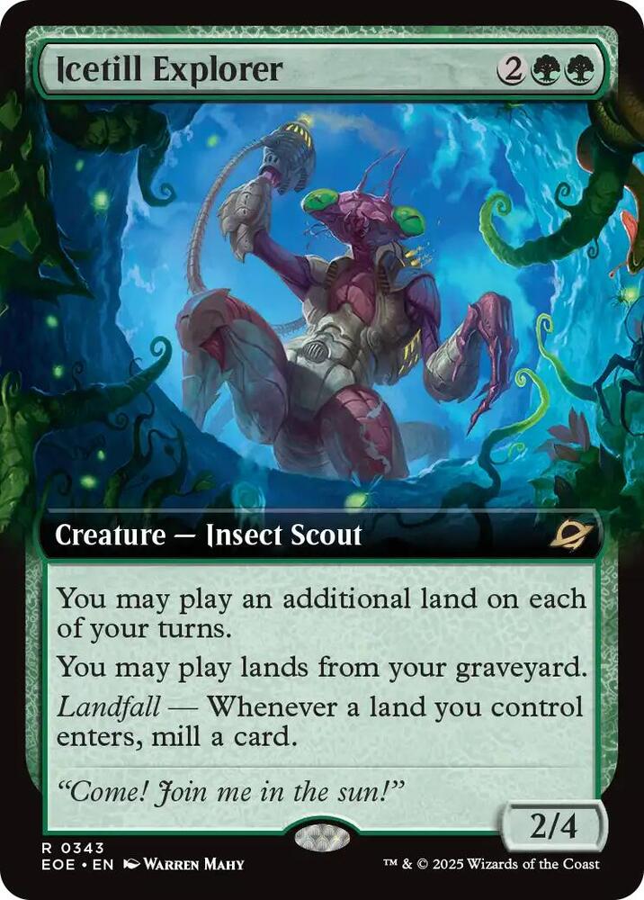 Icetill Explorer (Extended Art) (343) [Edge of Eternities]