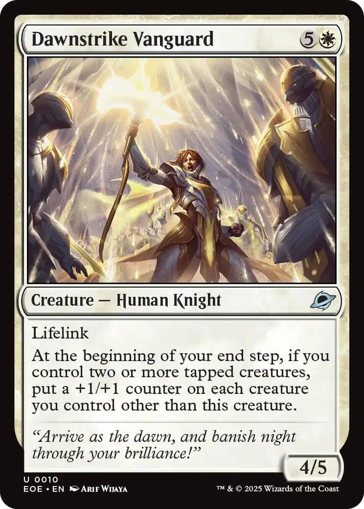 Dawnstrike Vanguard (10) [Edge of Eternities]