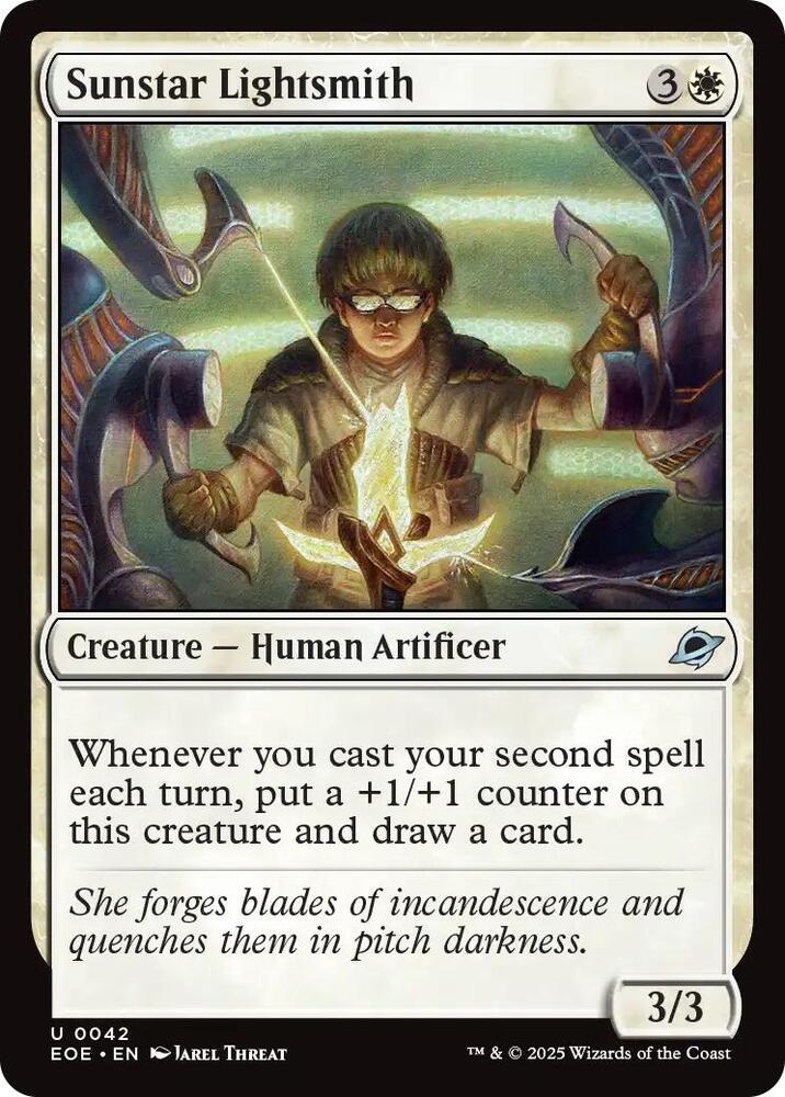 Sunstar Lightsmith (42) [Edge of Eternities]