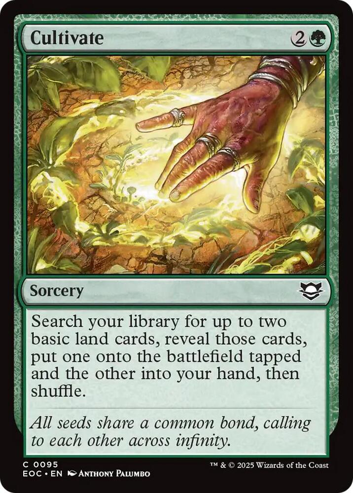Cultivate (95) [Edge of Eternities Commander]