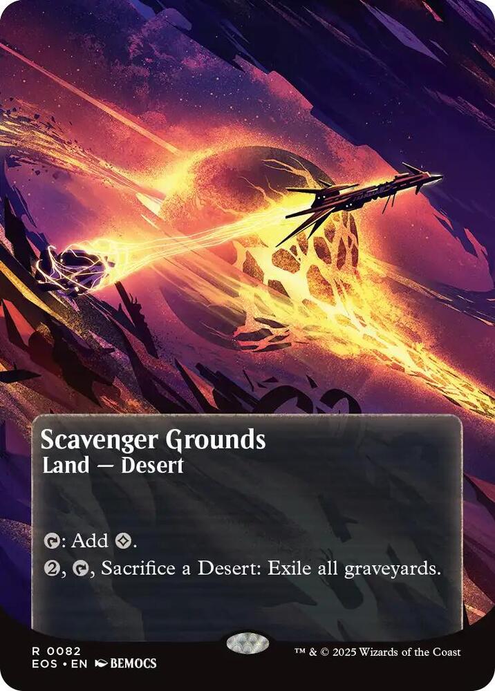 Scavenger Grounds (0082) (Borderless) [Edge of Eternities: Stellar Sights]