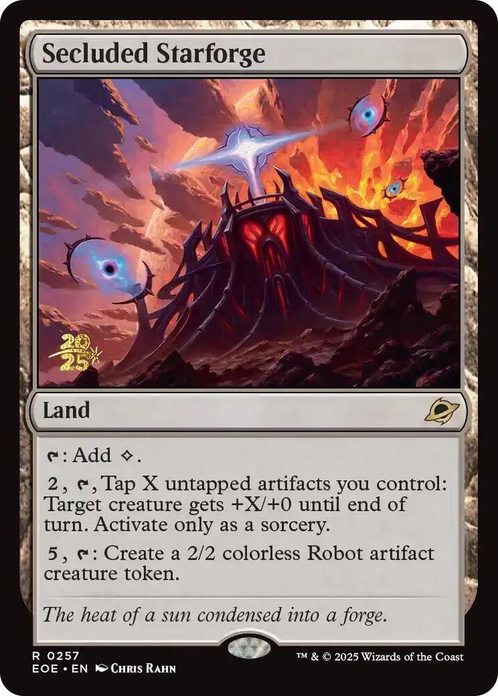 Secluded Starforge (257) [Prerelease Cards]