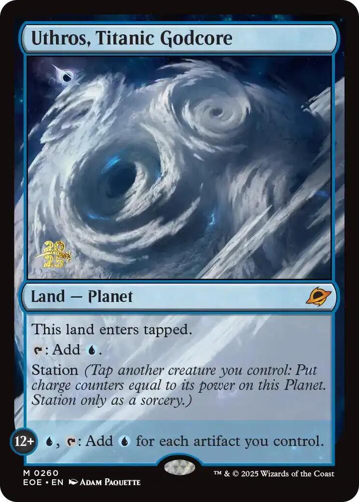 Uthros, Titanic Godcore (260) [Prerelease Cards]