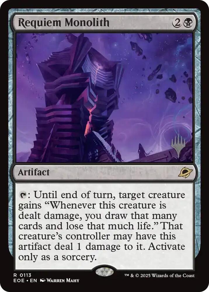 Requiem Monolith (113) [Edge of Eternities Promos]
