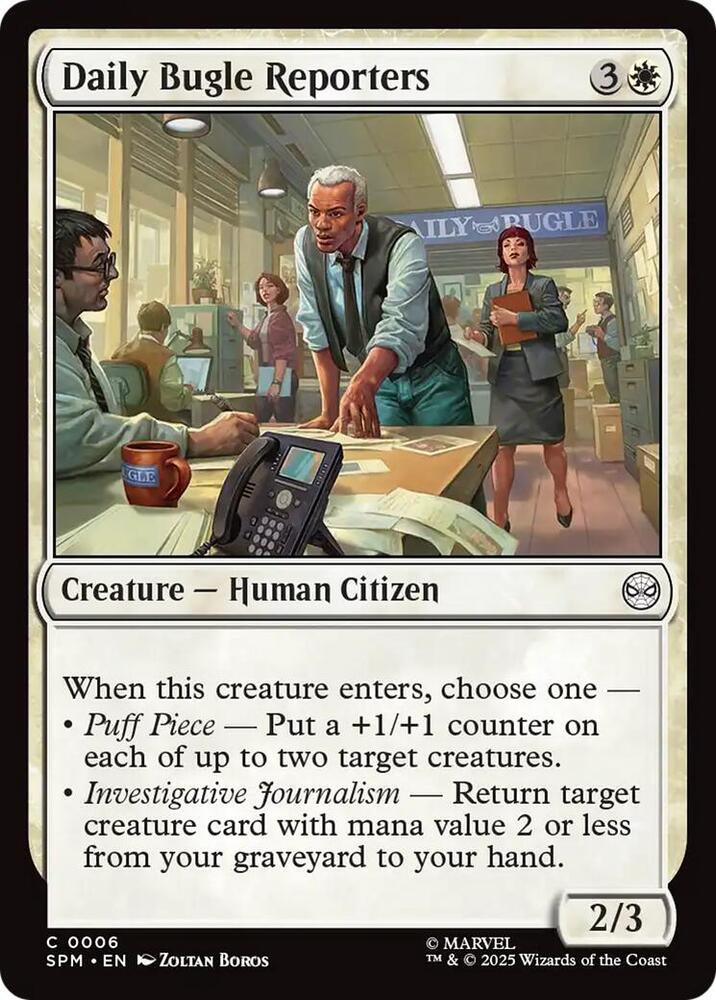 Daily Bugle Reporters (6) [Marvel's Spider-Man]
