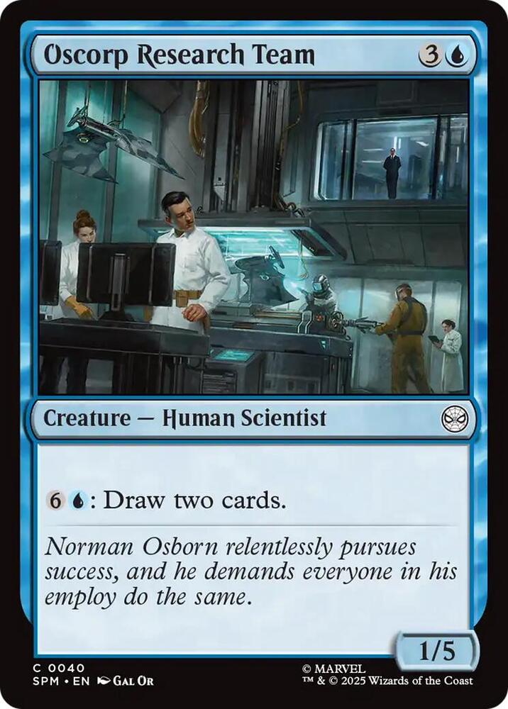 Oscorp Research Team (40) [Marvel's Spider-Man]