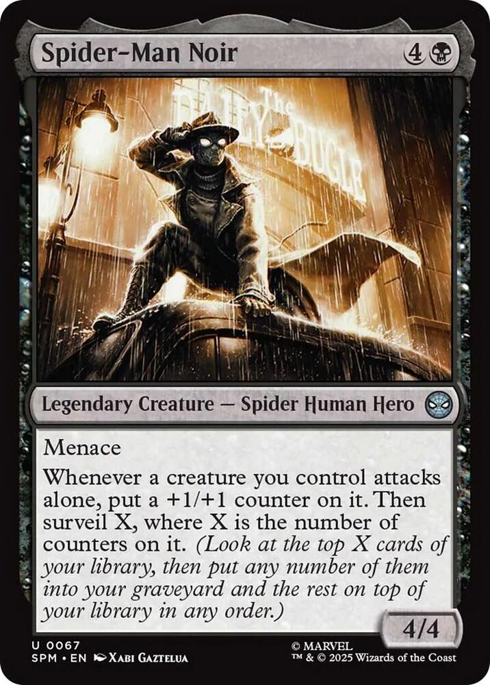 Spider-Man Noir (67) [Marvel's Spider-Man]
