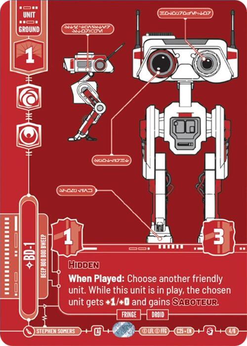 BD-1 - Beep Boo Boo Bweep (4/6) [2025 Convention Exclusive]