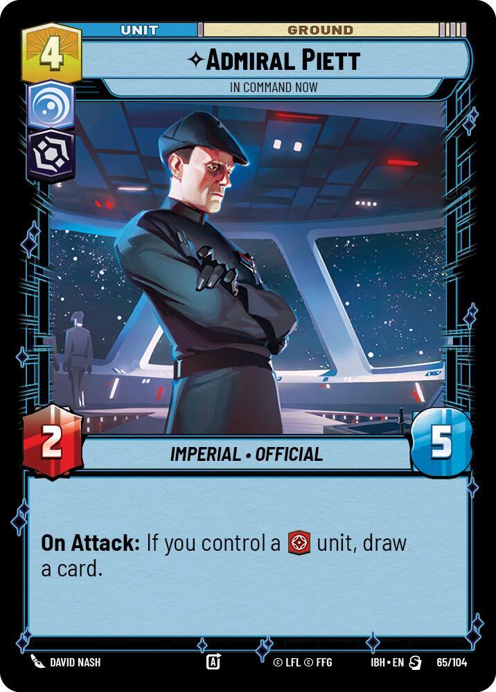 Admiral Piett - In Command Now (65/104) [Intro Battle: Hoth]