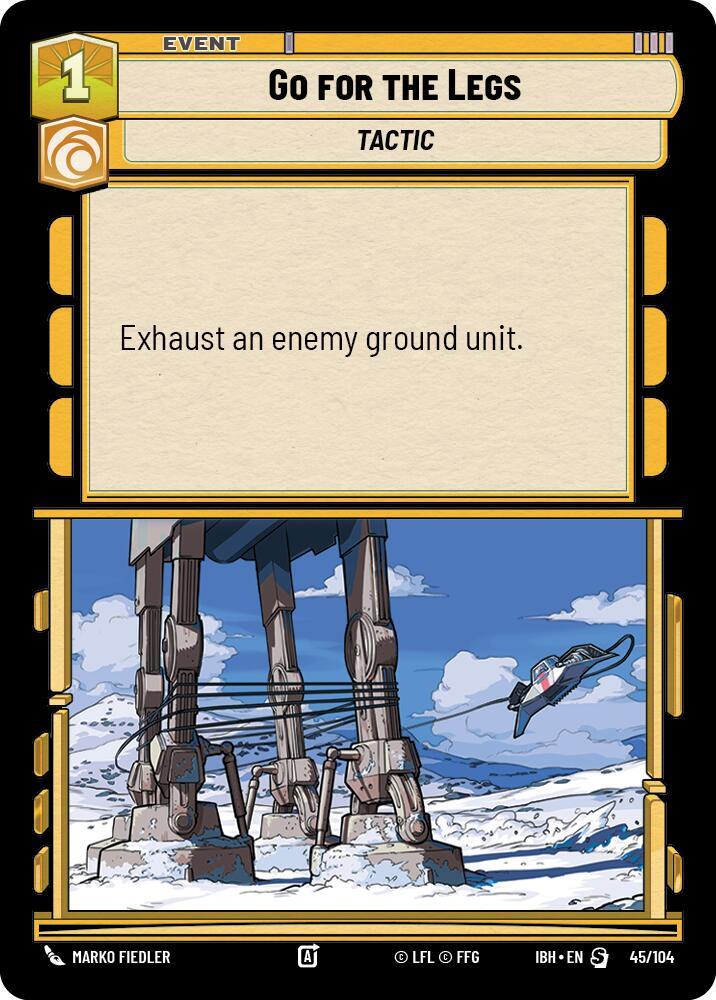 Go for the Legs (45/104) [Intro Battle: Hoth]