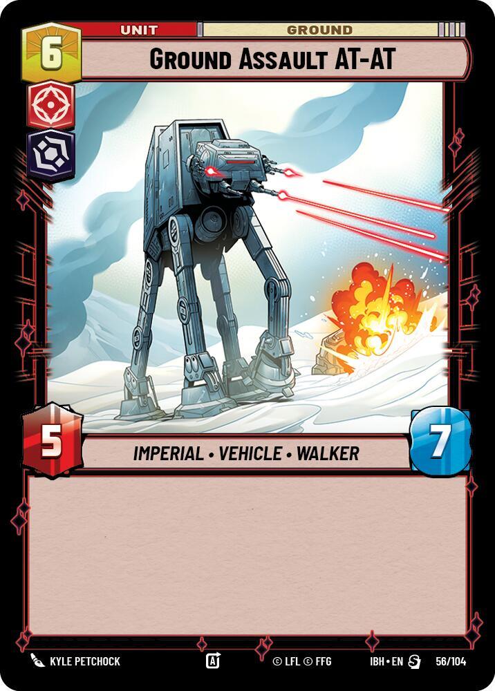Ground Assault AT-AT (56/104) [Intro Battle: Hoth]