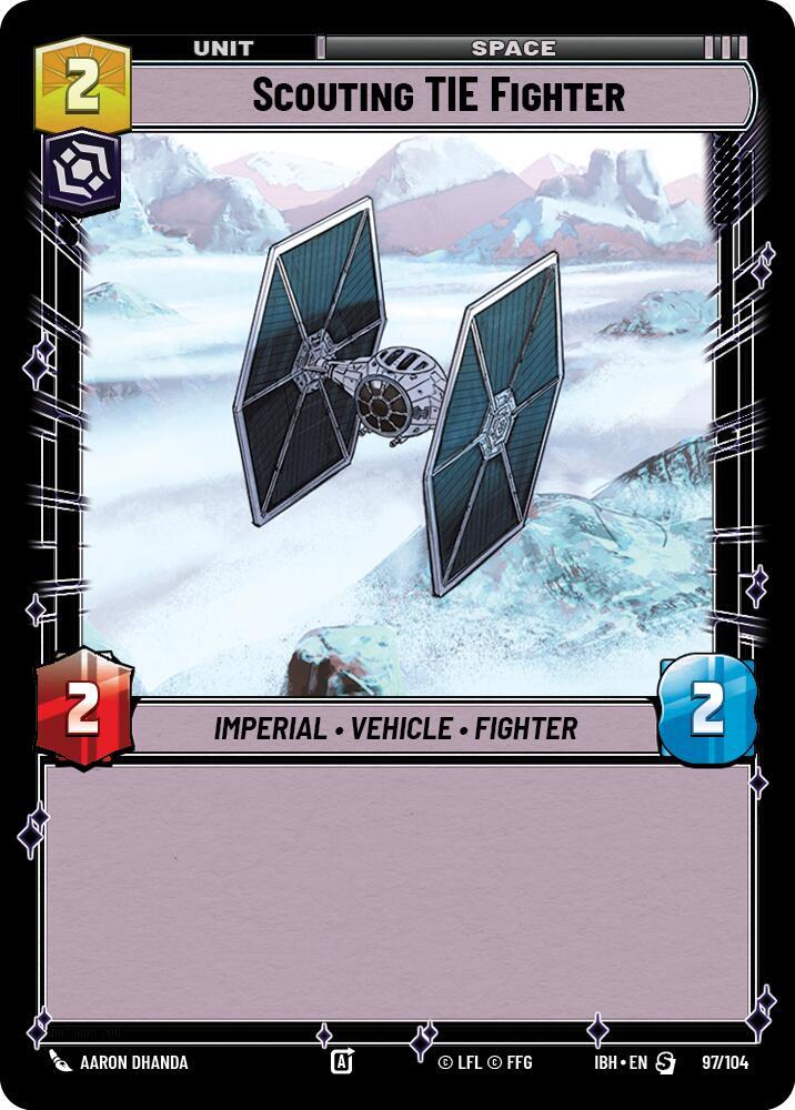 Scouting TIE Fighter (97/104) [Intro Battle: Hoth]