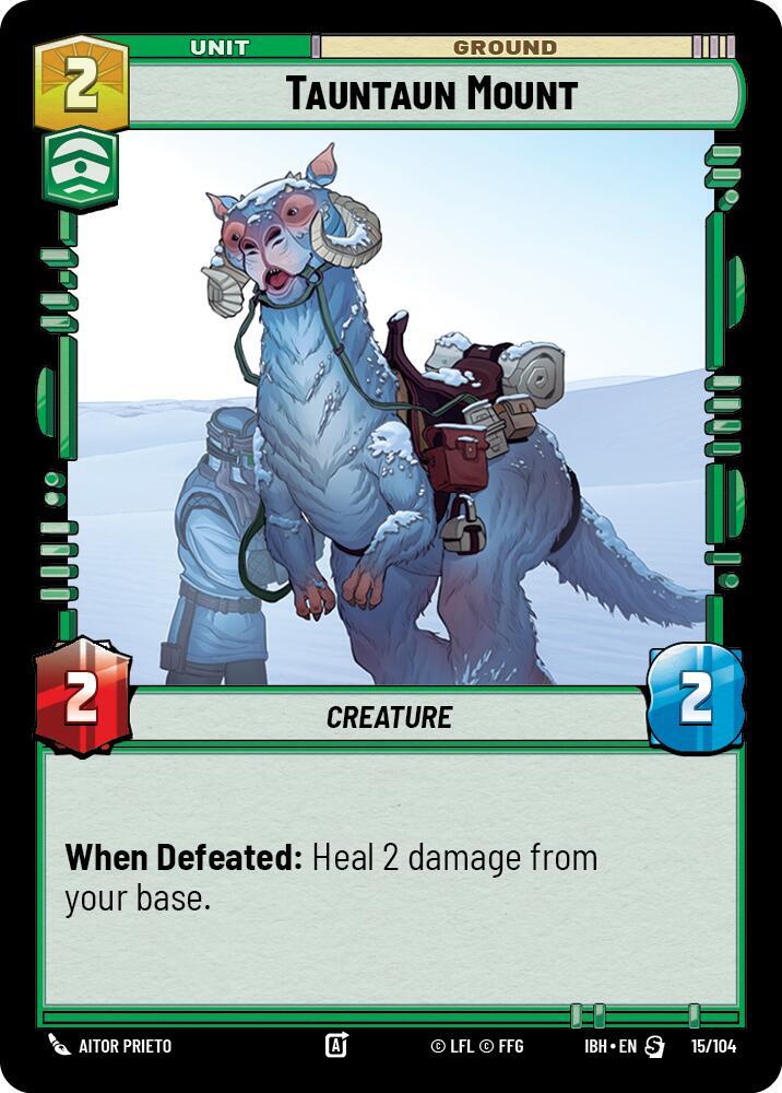 Tauntaun Mount (15/104) [Intro Battle: Hoth]