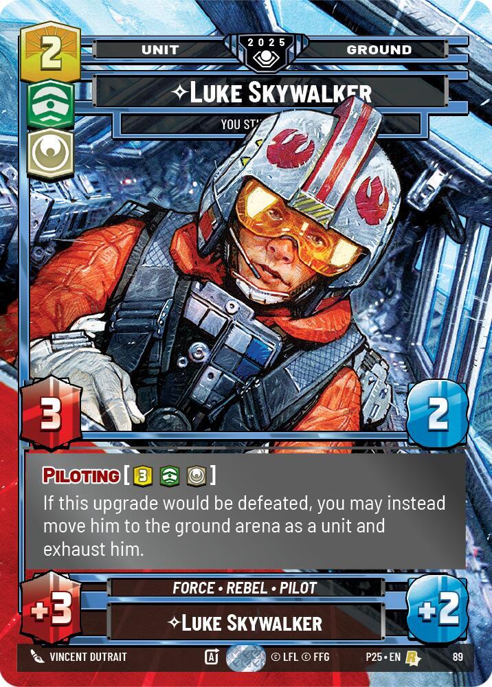 Luke Skywalker - You Still With Me? (89) [Organized Play Promos]