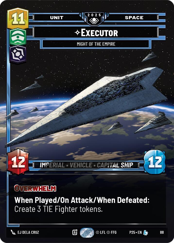 Executor - Might of the Empire (88) [Organized Play Promos]