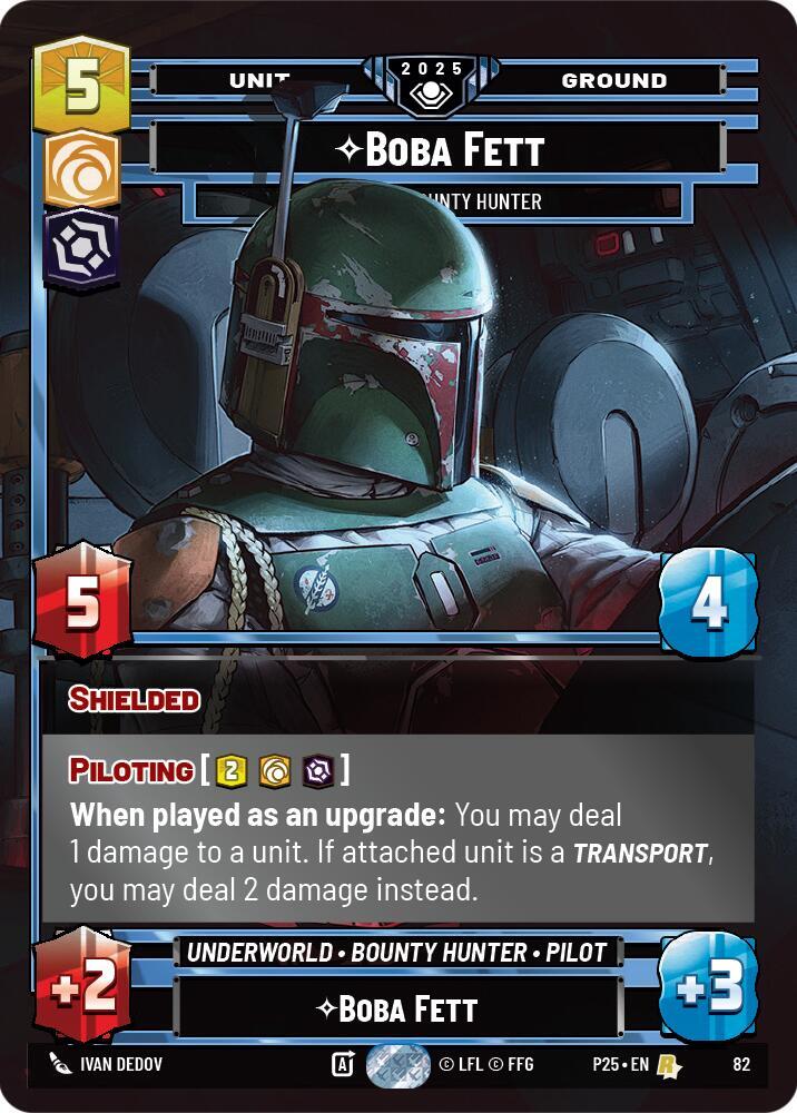 Boba Fett - Feared Bounty Hunter (82) [Organized Play Promos]
