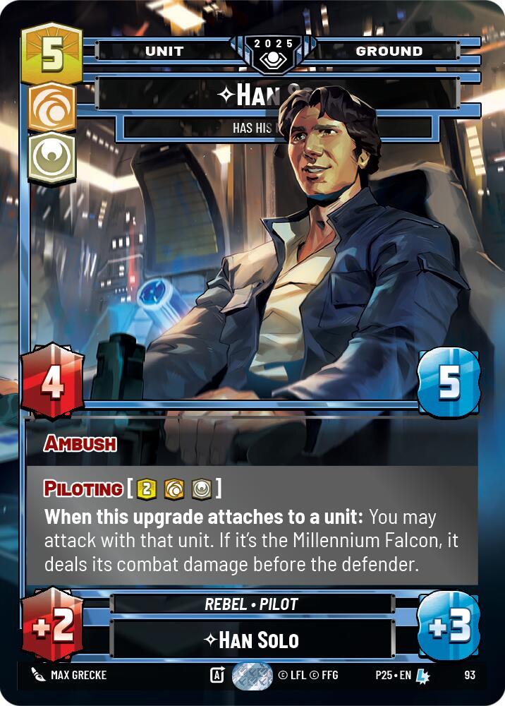 Han Solo - Has His Moments (93) [Organized Play Promos]