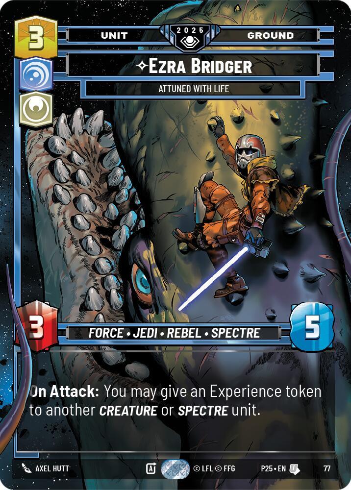 Ezra Bridger - Attuned With Life (77) [Organized Play Promos]