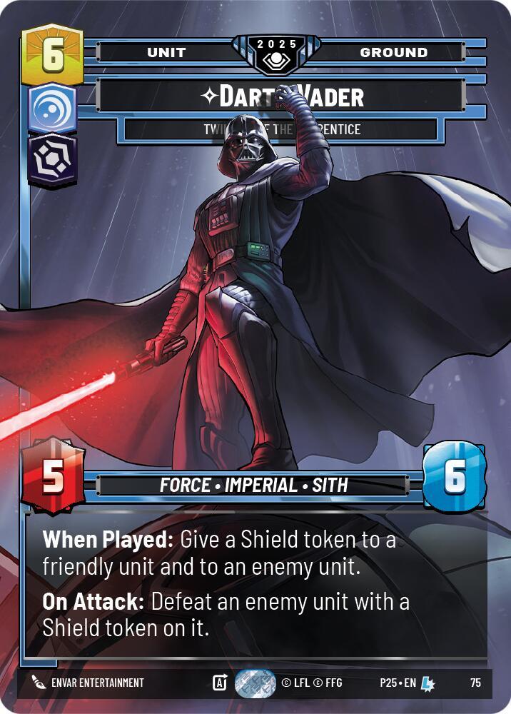 Darth Vader - Twilight of the Apprentice (75) [Organized Play Promos]