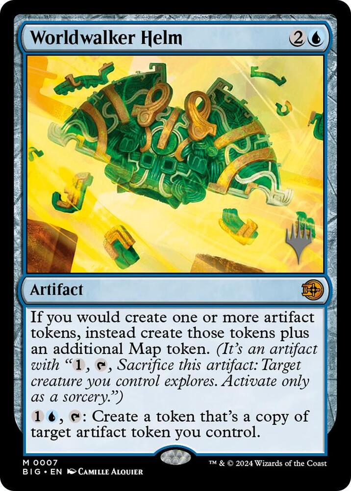 Worldwalker Helm (7) [Edge of Eternities Promos]