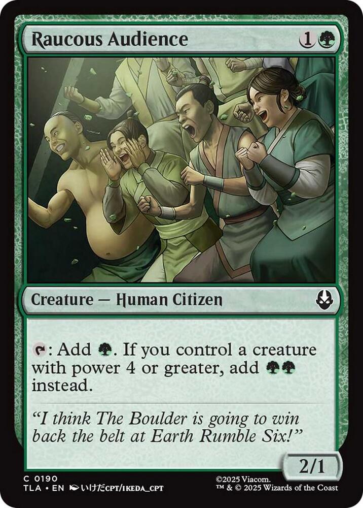 Raucous Audience (190) [Avatar: The Last Airbender]
