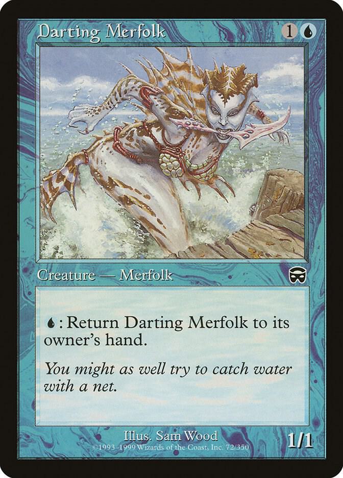 Darting Merfolk (72) [Mercadian Masques]