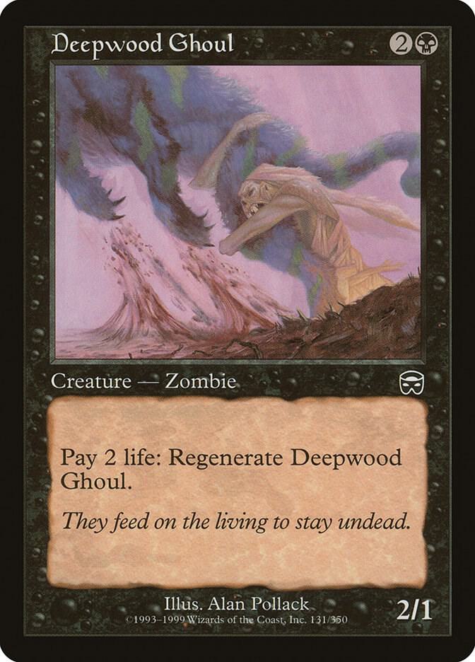 Deepwood Ghoul (131) [Mercadian Masques]