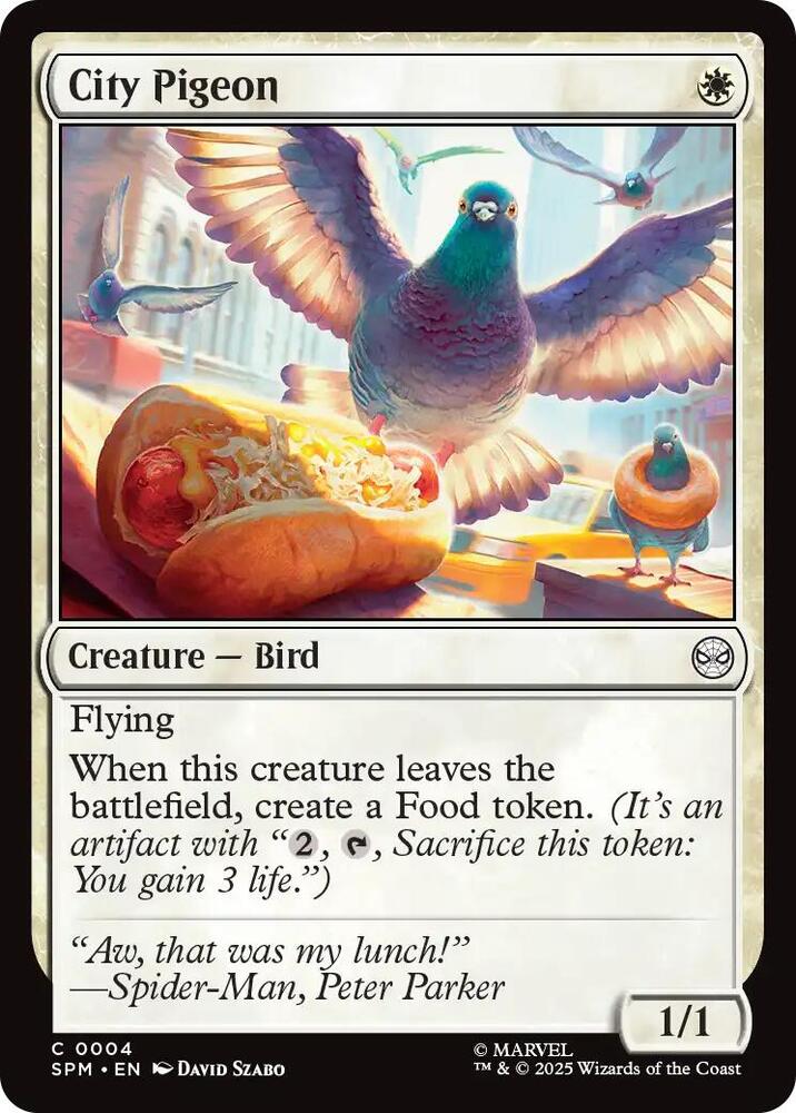 City Pigeon (4) [Marvel's Spider-Man]