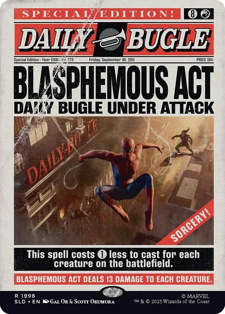 Blasphemous Act (1998) [Secret Lair Drop]