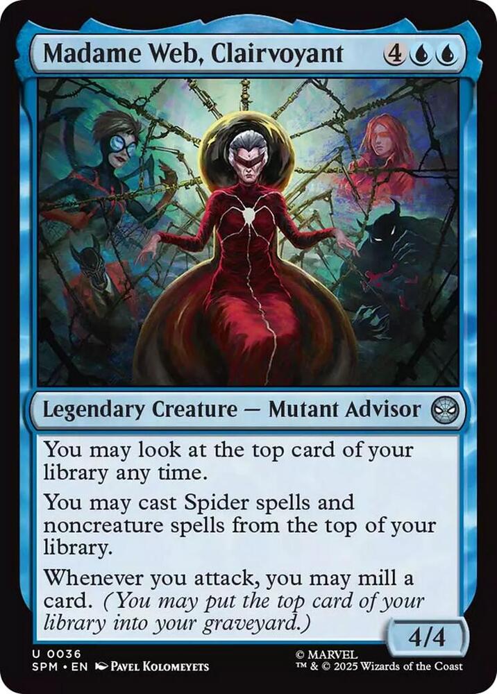 Madame Web, Clairvoyant (36) [Marvel's Spider-Man]