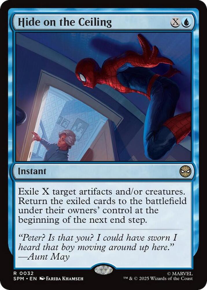 Hide on the Ceiling (32) [Marvel's Spider-Man]