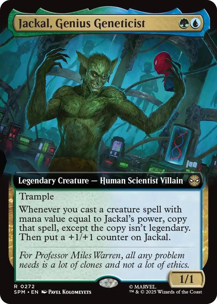 Jackal, Genius Geneticist (Extended Art) (272) [Marvel's Spider-Man]