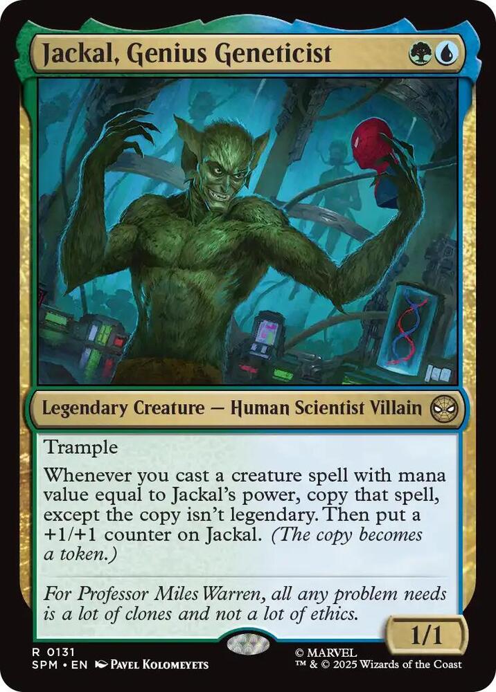 Jackal, Genius Geneticist (131) [Marvel's Spider-Man]