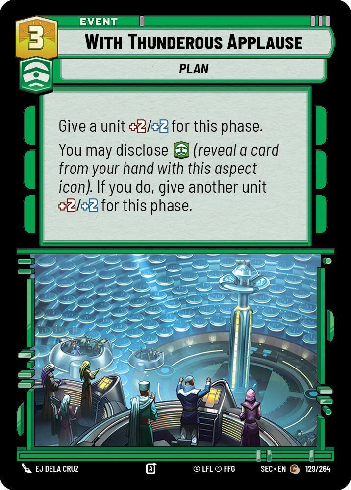 With Thunderous Applause (129/264) [Secrets of Power]