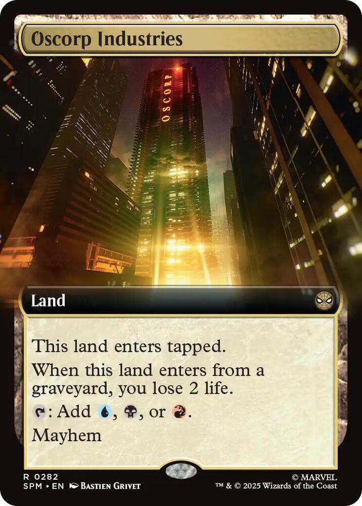 Oscorp Industries (Extended Art) (282) [Marvel's Spider-Man]