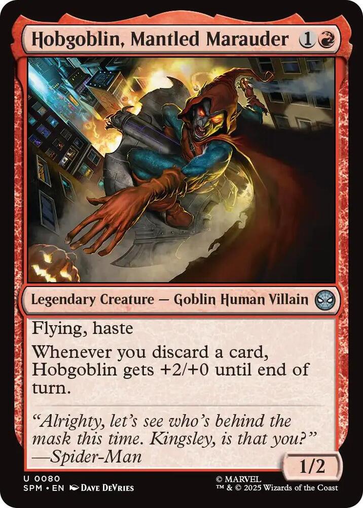 Hobgoblin, Mantled Marauder (80) [Marvel's Spider-Man]