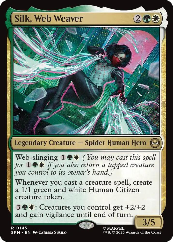 Silk, Web Weaver (145) [Marvel's Spider-Man]