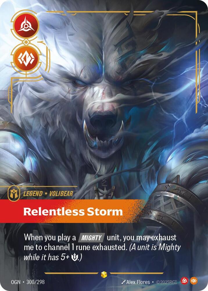 Volibear - Relentless Storm (Overnumbered) (300/298) [Origins]