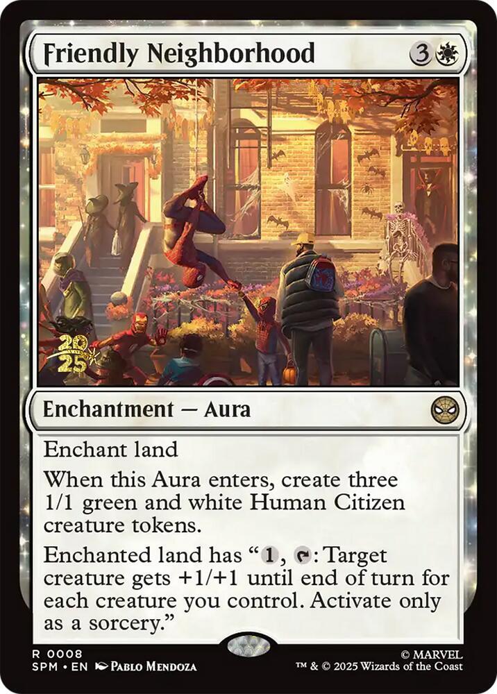 Friendly Neighborhood (8) [Prerelease Cards]