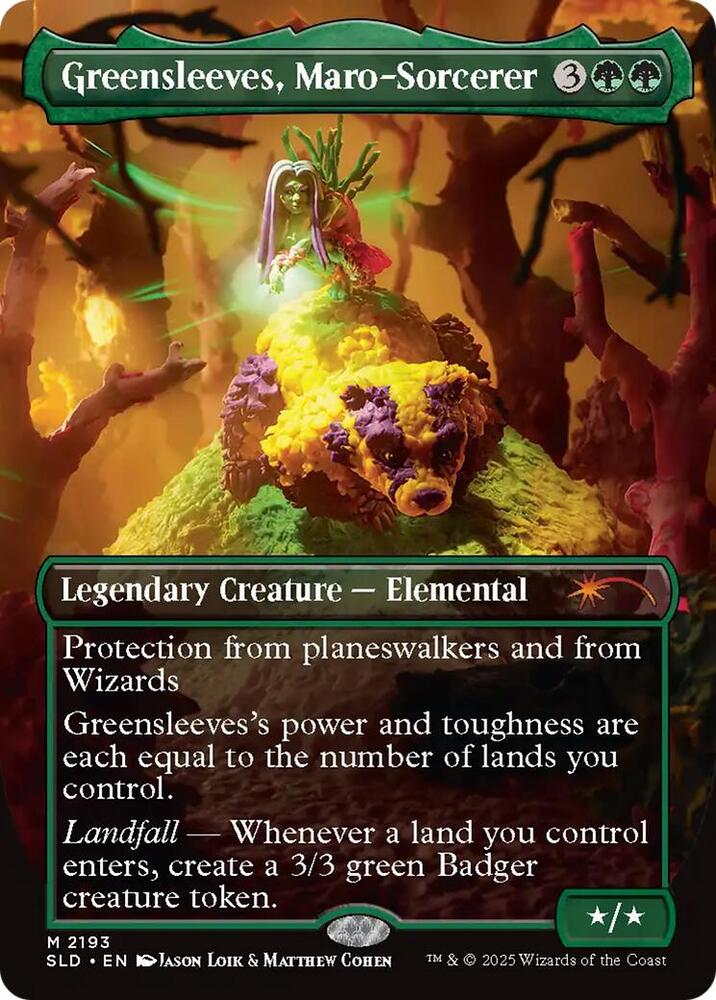 Greensleeves, Maro-Sorcerer (2193) [Secret Lair Drop]