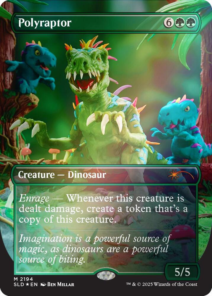 Polyraptor (Rainbow Foil) (2194) [Secret Lair Drop]