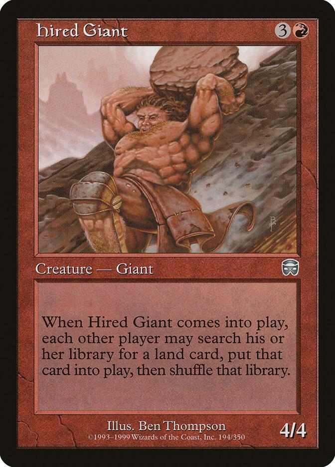 Hired Giant (194) [Mercadian Masques]