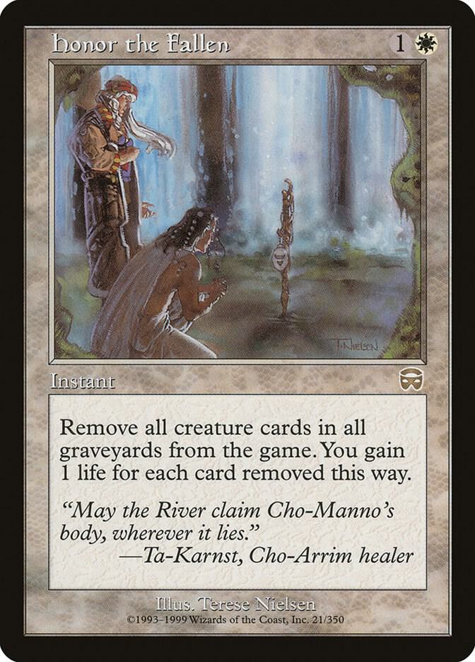 Honor the Fallen (21) [Mercadian Masques]