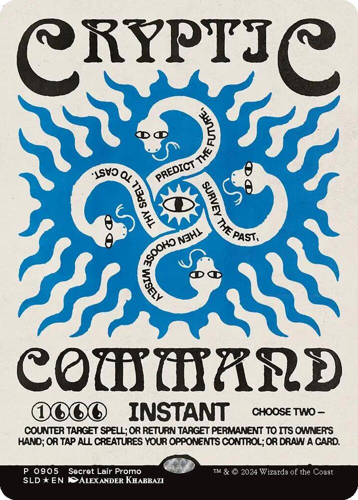 Cryptic Command (Rainbow Foil) (905) [Secret Lair Drop]