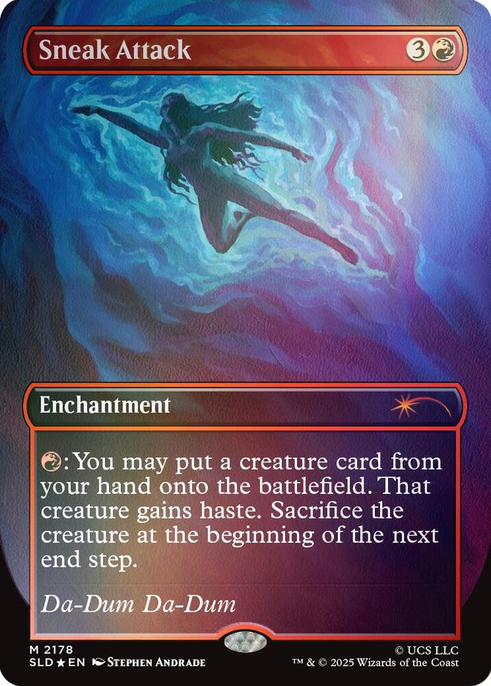 Sneak Attack (Rainbow Foil) (2178) [Secret Lair Drop]