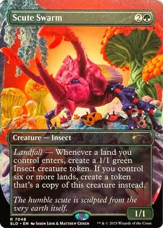 Scute Swarm (7048) [Secret Lair Drop]