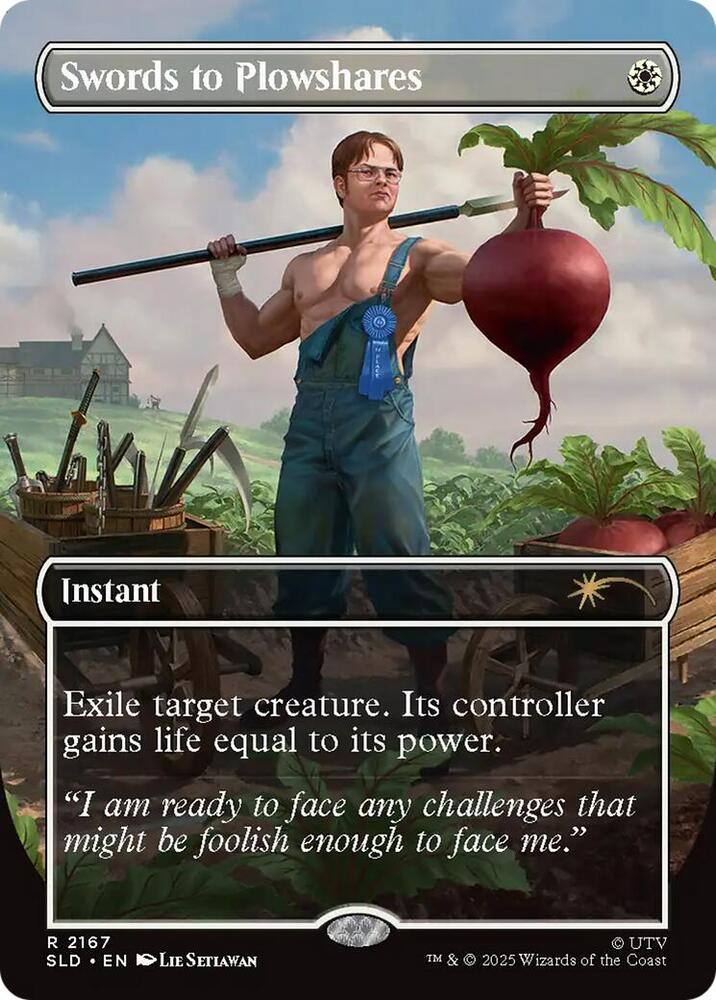 Swords to Plowshares (2167) [Secret Lair Drop]