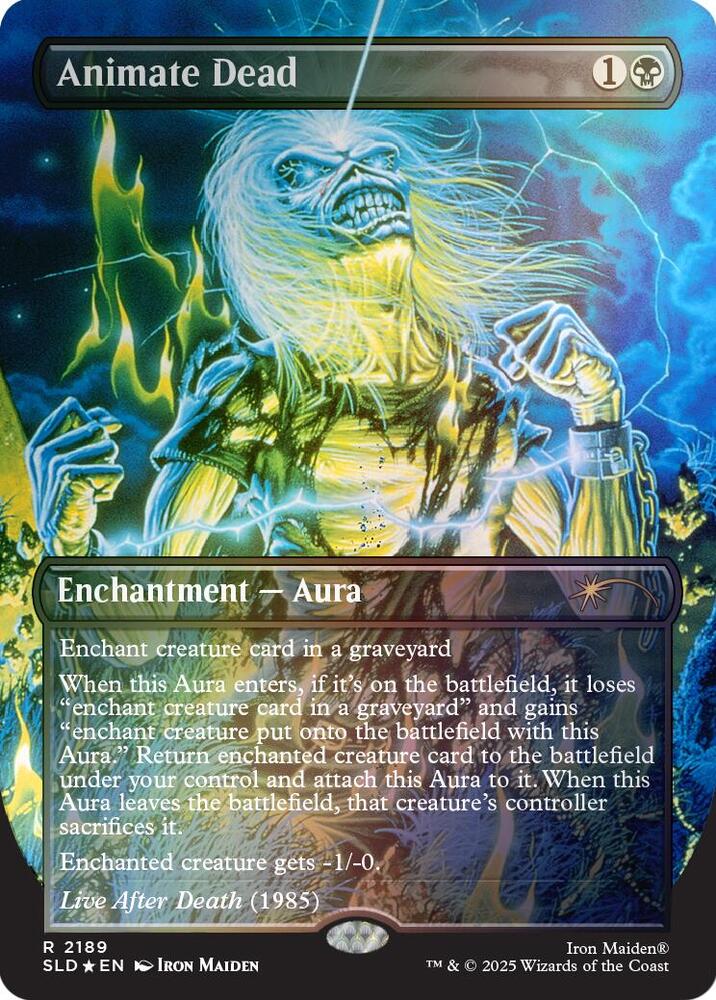 Animate Dead (Rainbow Foil) (2189) [Secret Lair Drop]