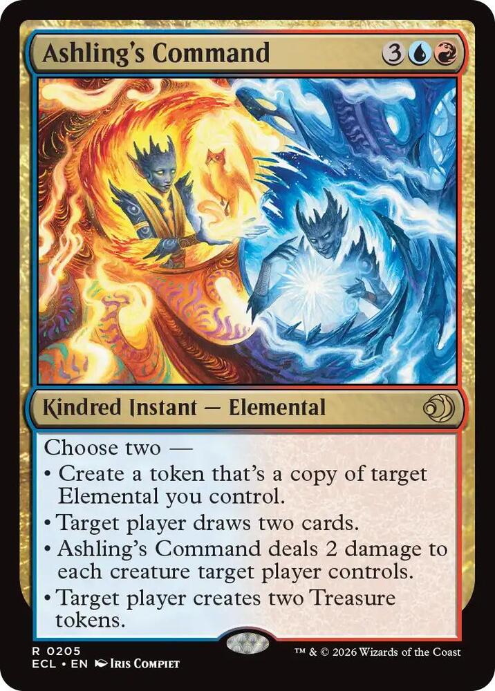 Ashling's Command (205) [Lorwyn Eclipsed]