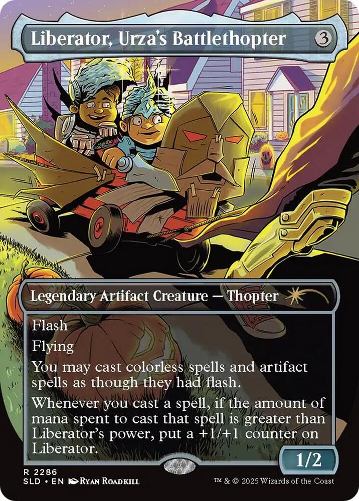 Liberator, Urza's Battlethopter (2286) [Secret Lair Drop]